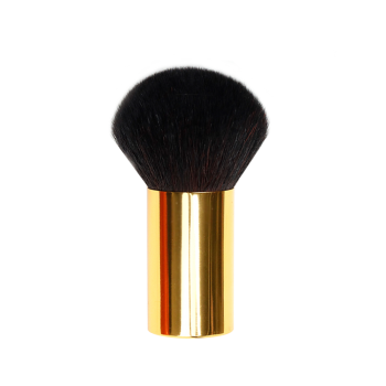 High-end electroplated handle with black color hair power brush