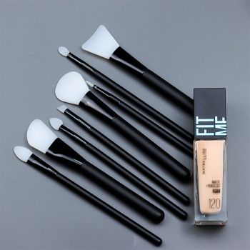 8 style head shape in one set of silicone brush series