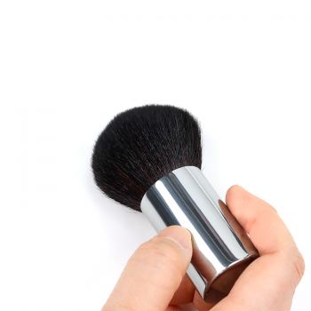 High quality Aluminum handle with matt black nylon hair of power brush