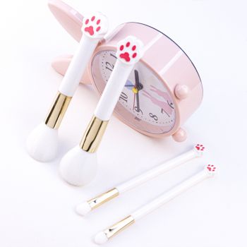 5 PCS Cat-claw-shaped handle makeup brush set