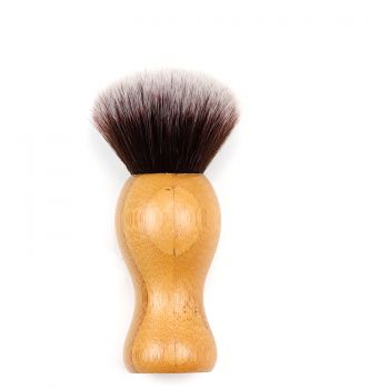 FSC beech wood handle in natural wood color KABUKI Power brush