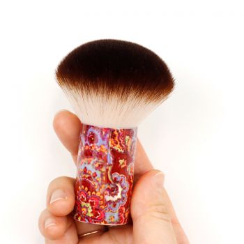 National style kabuki brush with 2C hair