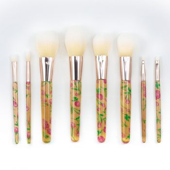 Heat transfer printing process handle special style makeup brush tool
