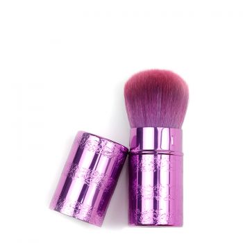 Laser engraving and printing process telescopic brush