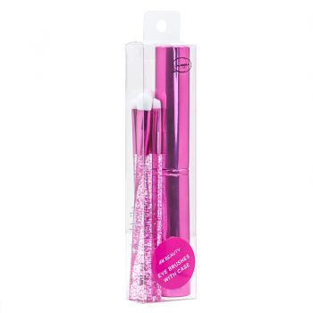 Hot-selling MINI 5-piece portable makeup brush set with Barrel packaging