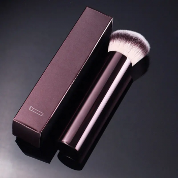Single Makeup Brushes High End Popular Round Angled Foundation Makeup Blending Brush