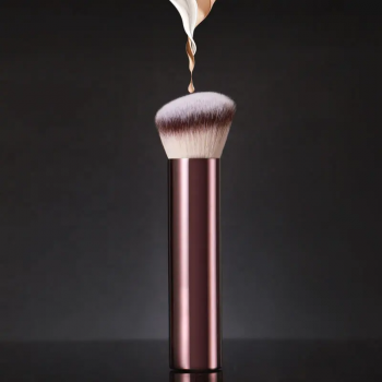 Single Makeup Brushes High End Popular Round Angled Foundation Makeup Blending Brush