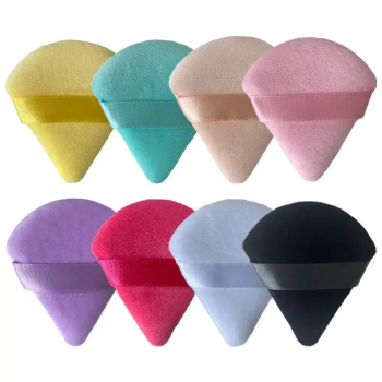 Triangle Cushion Powder Puff Loose Sponge Washable Powder Powder Cosmetic Soft Cotton Puff