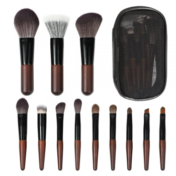 New Beauty Powder Goat Hair Kits Cosmetics Tools Foundation Cute Travel Private Label Mini Custom Makeup Brushes for Mak
