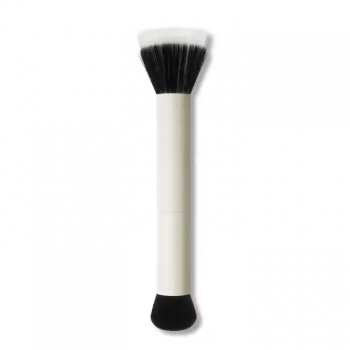 Factory Wholesale Customized Private Label Personalized Travel Size Vegan Synthetic Hair Single Dual Ended Makeup Brush