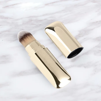 Newest design of Retractable Makeup Brush Foundation Cosmetic Brushes Beauty Tools Portable travel makeup brush