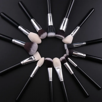30pcs professional makeup brush set use for face can be print owner label