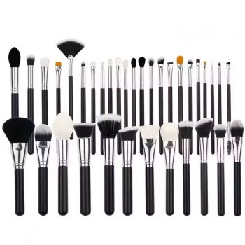 35pcs Professional Makeup Brushes Wood Handle Customized Wholesale Brushes for Concealer Application use for whole face