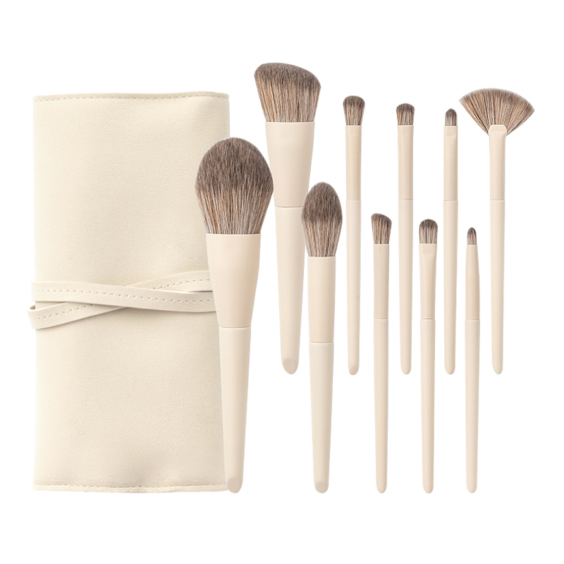 Professional makeup brush set