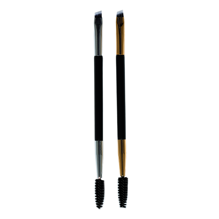 Double-headed blade brush and eyebrow brush