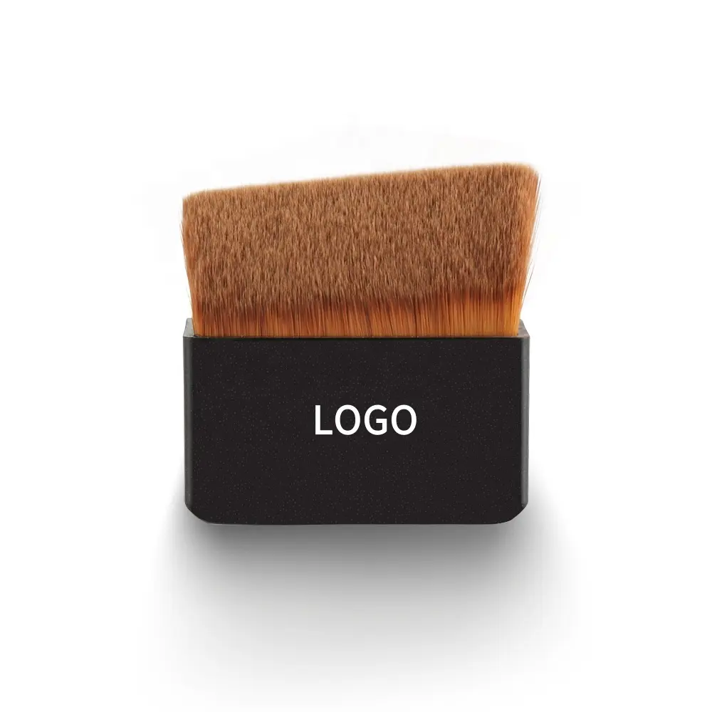 Custom Logo Big Size Kabuki Tanning Body Applicator Brush Single Foundation Makeup Brushes