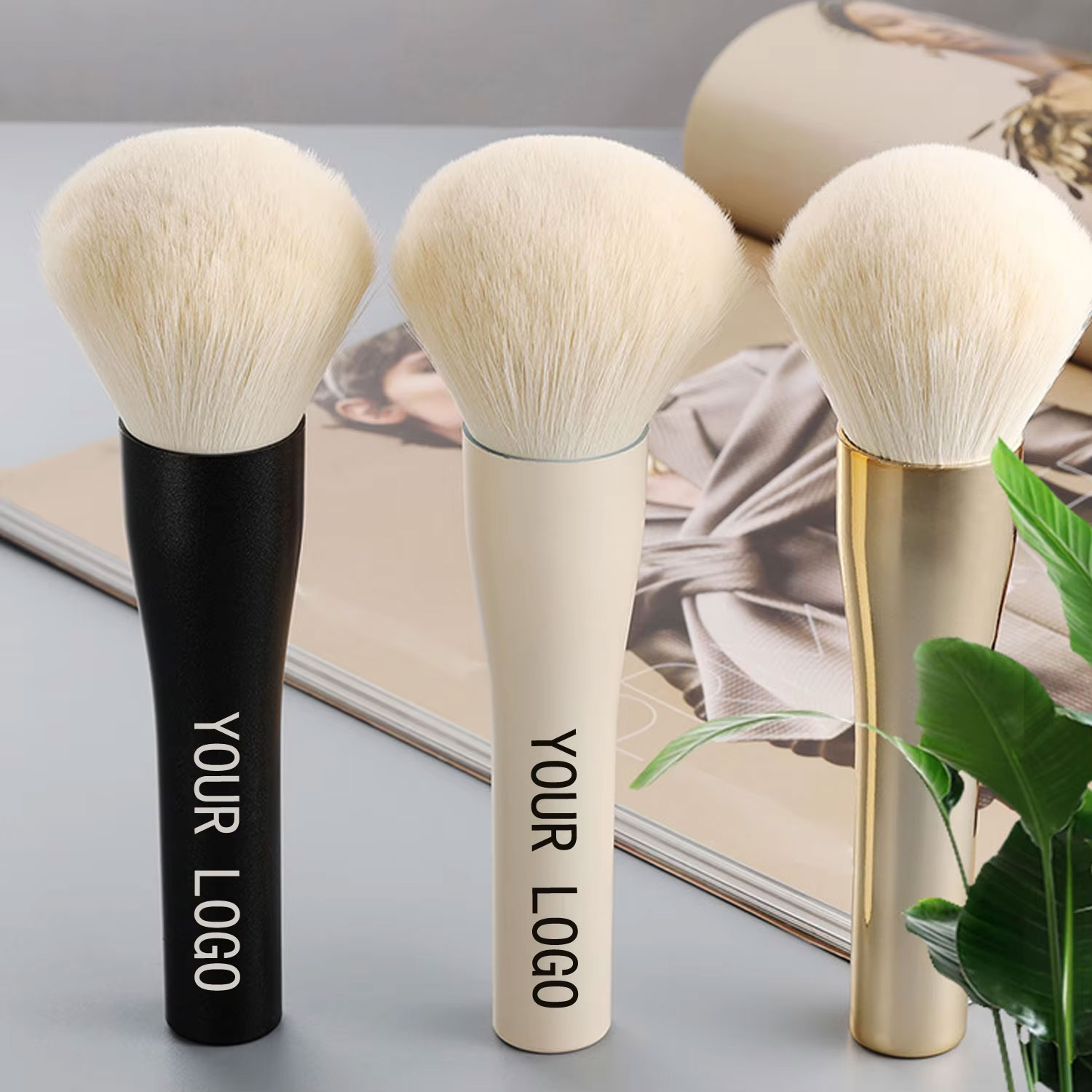 Large Coverage Mineral Powder Foundation Makeup Brush Single Big Size Brush